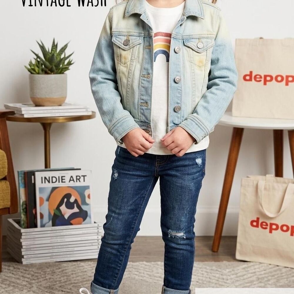 Girls Blue jean Jacket